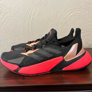 Adidas Black Pink X9000L4 Boost Running Shoes Sneakers FW8389 Mens Size 13
